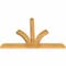 Ekena Millwork Richland Rough Sawn Timber Gable Bracket, Western Red Cedar, 84"W x 56"H x 4"D x 6"F, 16/12 Pitch GBW084X56X0406RIC00RWR - alternate 5